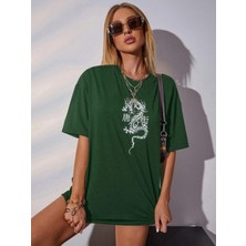 Oversize Baskılı Unisex Tshirt Daxis Sportwear Company
