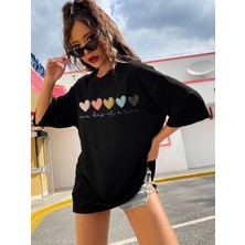 Oversize Baskılı Tshirt Daxis Sportwear Company