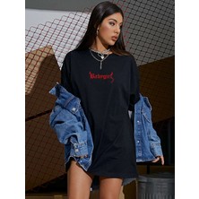 DAXİS Sportwear Company Baskılı Oversize Tshirt  Daxis Sportwear Company