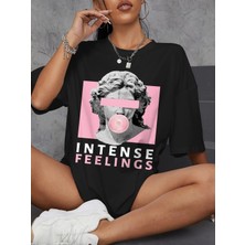DAXİS Sportwear Company Oversize Baskılı Tshirt Daxis Sportwear Company