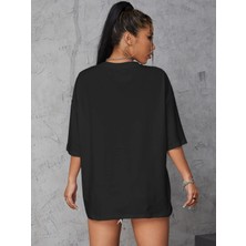 DAXİS Sportwear Company Oversize Baskılı Tshirt Daxis Sportwear Company