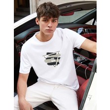 DAXİS Sportwear Company Baskılı Oversize Tshirt-Daxis Sportwear Company