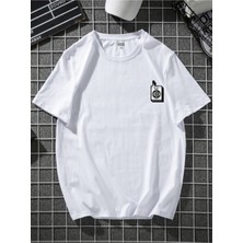 Unisex Oversize Baskılı Tshirt Daxis Sportwear Company