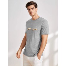 DAXİS Sportwear Company Erkek Eller Baskılı Oversize Tshirt  Daxis Sportwear Company