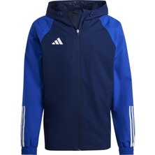 adidas Tiro 23 All Weather Erkek Lacivert Kapüşonlu Ceket