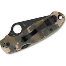 Spyderco Para 3 Camo Black Blade Çakı