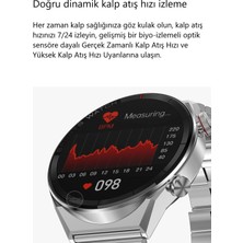 Prepare Smrt Wtch IPS Tam Hd Ekran Dt3 Mate Siri Nfc Bluetooth Akıllı Saat Yeni Nesil Çift Kordonlu