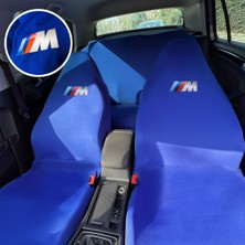 Teksin Bmw 3 Serisi F30 Oto Koltuk Servis Kılıfı Mavi Likralı Esnek Tüm Araç Modellerine Uygun Universal