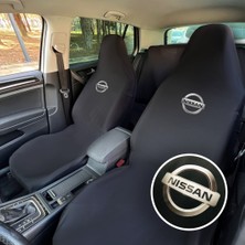 Teksin Nissan Primera Oto Koltuk Servis Kılıfı Siyah Likralı Esnek Tüm Araç Modellerine Uygun Universal