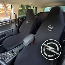 Teksin Opel Grandland x Oto Koltuk Servis Kılıfı Siyah Likralı Esnek Tüm Araç Modellerine Uygun Universal