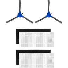 Srfn Ticaret Anker Uyumlu Eufy Robovac 25C Robot Süpürge 4'lü Yedek Parça Seti