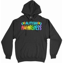 Cix Otizm Farkındalık Kapşonlu Sweatshirt Hoodie