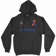 Cix Paris 2024 Yaz Olimpiyatları Romanya Kapşonlu Sweatshirt Hoodie