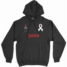 Cix Paris 2024 Yaz Olimpiyatları Japonya Kapşonlu Sweatshirt Hoodie