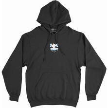 Cix Cute Boy Elephant Minimal Kapşonlu Sweatshirt Hoodie