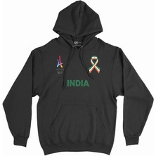 Cix Paris 2024 Yaz Olimpiyatları Hindistan Kapşonlu Sweatshirt Hoodie