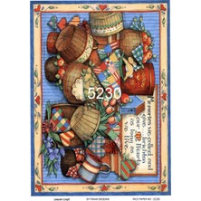 5230 Sepet Desen Pirinç Dekopaj 30X42