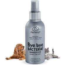 Metapet Nano Gümüş Köpek Hijyen, Koku Giderici Temizlik Spreyi,  Doğal Sağlık Dış ve Ağız Bakımı, 150ML
