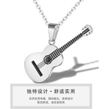 Ben-Pa Titanyum Paslanmaz Çelik " Gitar " Modeli Kolye