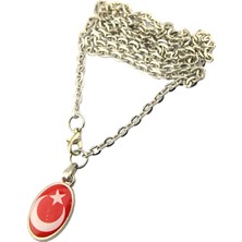 Anahtarlık Sepeti Ay Yıldız Damla Kolye