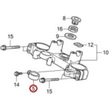 Honda Fren Hortumu Tutucu 45468-KZZ-900