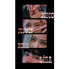 Anime And Your World Blackpink Defter Yeni Model 1 Adet Özel Tasarım A4 Boyutu 21*29 cm Telli Çizgili Büyük Boy Defter