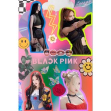 Anime And Your World Blackpink Defter Yeni Model 1 Adet Özel Tasarım A4 Boyutu 21*29 cm Telli Çizgili Büyük Boy Defter