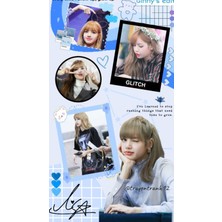 Anime And Your World Blackpink Defter Yeni Model 1 Adet Özel Tasarım A4 Boyutu 21*29 cm Telli Kareli Büyük Boy Defter