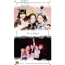 Anime And Your World Blackpink Defter Yeni Model 1 Adet Özel Tasarım A4 Boyutu 21*29 cm Telli Kareli Büyük Boy Defter