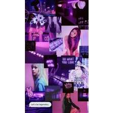 Anime And Your World Blackpink Defter Yeni Model 1 Adet Özel Tasarım A4 Boyutu 21*29 cm Telli Kareli Büyük Boy Defter