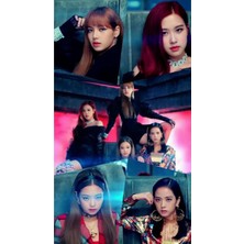 Anime And Your World Blackpink Defter Yeni Model 1 Adet Özel Tasarım A4 Boyutu 21*29 cm Telli Kareli Büyük Boy Defter