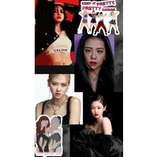 Anime And Your World Blackpink Defter Yeni Model 1 Adet Özel Tasarım A5 Boyutu 15*21 cm  Telli Çizgisiz Orta Boy defter