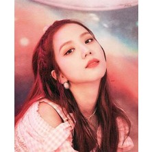 Anime And Your World Jiso Blackpink  Defter 1 Adet Özel Tasarım A4 Boyutu 21*29 cm  Telli Çizgisiz Büyük Boy defter