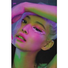 Anime And Your World Jennie Blackpink  Defter 1 Adet Özel Tasarım A4 Boyutu 21*29 cm Telli Çizgili Büyük Boy Defter