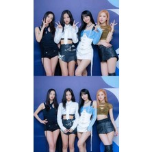 Blackpink Defter Yeni Model 1 Adet Özel Tasarım A4 Boyutu 21*29 cm Telli Çizgili Büyük Boy Defter