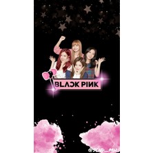 Blackpink Defter Yeni Model 1 Adet Özel Tasarım A4 Boyutu 21*29 cm Telli Kareli Büyük Boy Defter