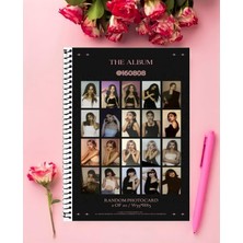 Anime And Your World Blackpink  Defter 1 Adet Özel Tasarım A4 Boyutu 21*29 cm  Telli Çizgili Büyük Boy defter