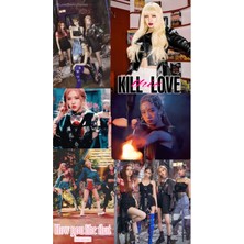 Blackpink Defter Yeni Model 1 Adet Özel Tasarım A4 Boyutu 21*29 cm Telli Çizgili Büyük Boy Defter