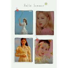 Blackpink Defter Yeni Model 1 Adet Özel Tasarım A5 Boyutu 15*21 cm  Telli Çizgisiz Orta Boy defter