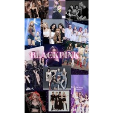 Blackpink  Defter 1 Adet Özel Tasarım A4 Boyutu 21*29 cm  Telli Çizgisiz Büyük Boy defter
