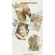 Blackpink Defter 1 Adet Özel Tasarım A4 Boyutu 21*29 cm Telli Kareli Büyük Boy Defter