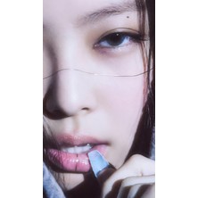 Jennie Blackpink Defter 1 Adet Özel Tasarım A4 Boyutu 21*29 cm  Telli Çizgisiz Büyük Boy defter
