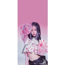 Jennie Blackpink  Defter 1 Adet Özel Tasarım A4 Boyutu 21*29 cm Telli Kareli Büyük Boy Defter