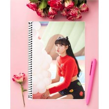 Blackpink Defter 1 Adet Özel Tasarım A4 Boyutu 21*29 cm  Telli Çizgisiz Büyük Boy defter