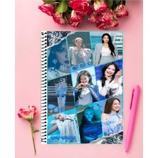 Blackpink Defter 1 Adet Özel Tasarım A4 Boyutu 21*29 cm Telli Çizgili Büyük Boy Defter