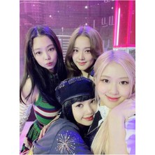 Anime And Your World Jennie Blackpink Defter 1 Adet Özel Tasarım A4 Boyutu 21*29 cm  Telli Çizgisiz Büyük Boy defter