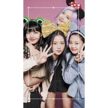Anime And Your World Blackpink  Defter 1 Adet Özel Tasarım A4 Boyutu 21*29 cm  Telli Çizgisiz Büyük Boy defter