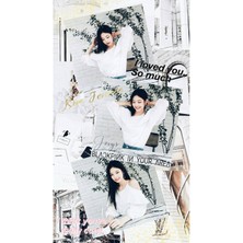 Anime And Your World Jennie Blackpink Defter 1 Adet Özel Tasarım A4 Boyutu 21*29 cm  Telli Çizgisiz Büyük Boy defter