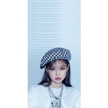 Anime And Your World Jennie Blackpink  Defter 1 Adet Özel Tasarım A4 Boyutu 21*29 cm Telli Çizgili Büyük Boy Defter