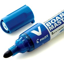 Pilot V-Board Master Yuvarlak Uç Yazı Tahtası Kalemi Mavi